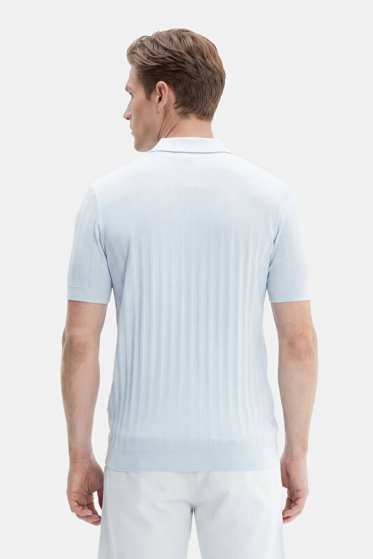 POLO DÜĞMELİ YAKA KISA KOL TRİKO T-SHIRT 2