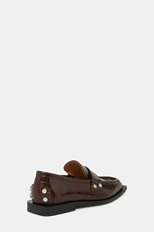 BROWN LEATHER SHOES 3