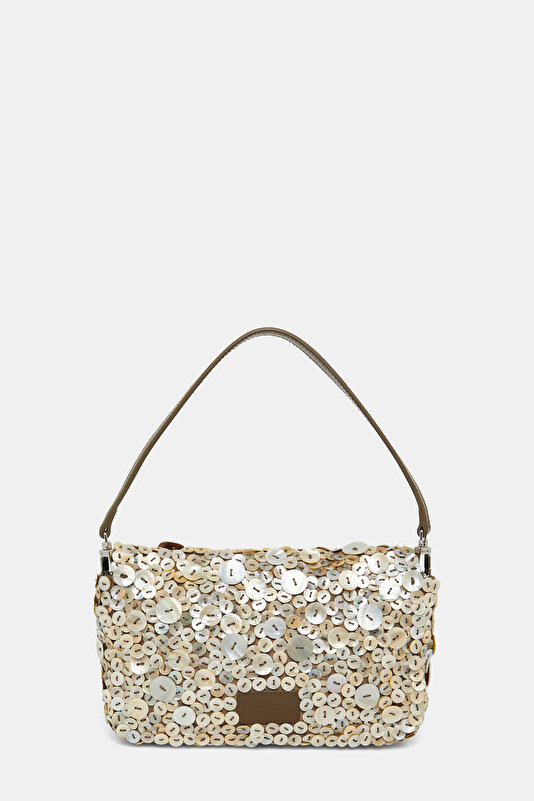SILVER VISCOSE BAG 3