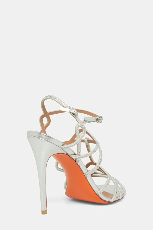 SILVER JEWELLED SHOE 3