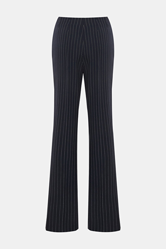 LACİVERT BORU PAÇA PANTOLON 2