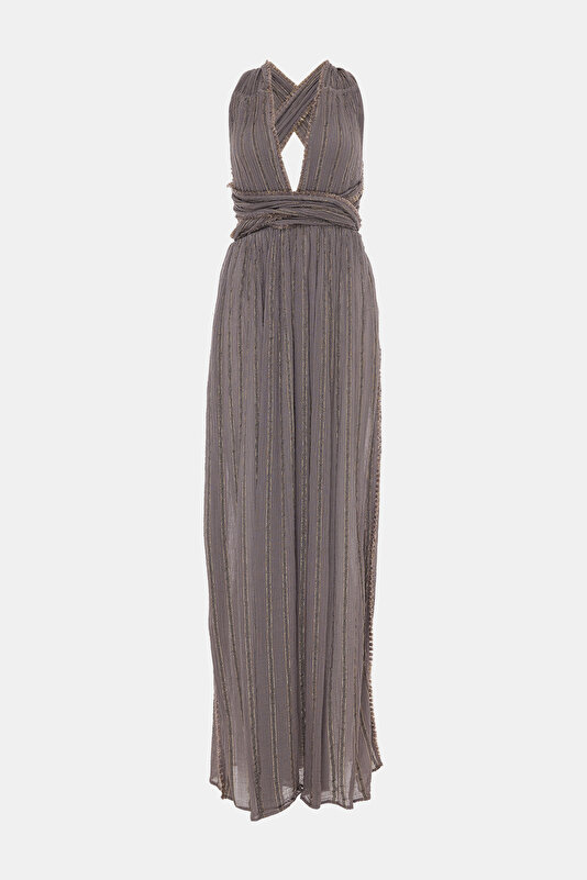 STONE COLOR DRESS