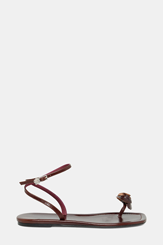 MAROON SANDALS