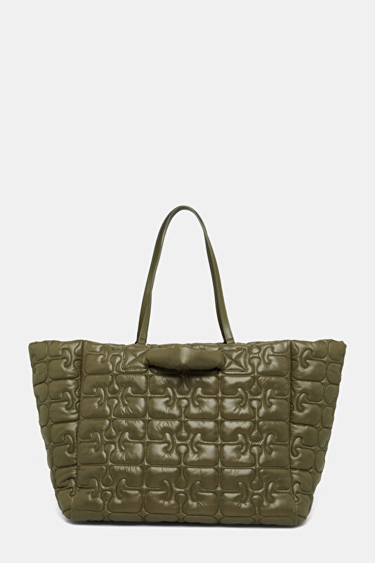 YEŞİL MONOGRAM ÇANTA 3