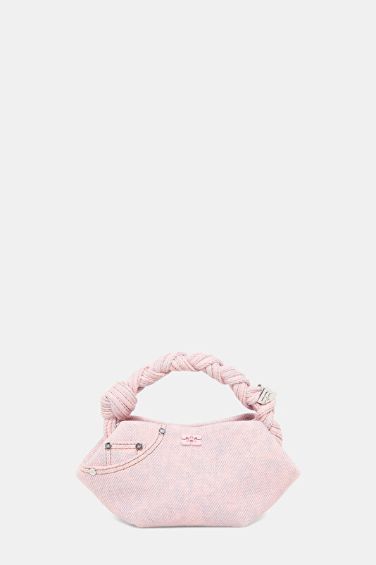 AÇIK PEMBE DESENLİ ÇANTA