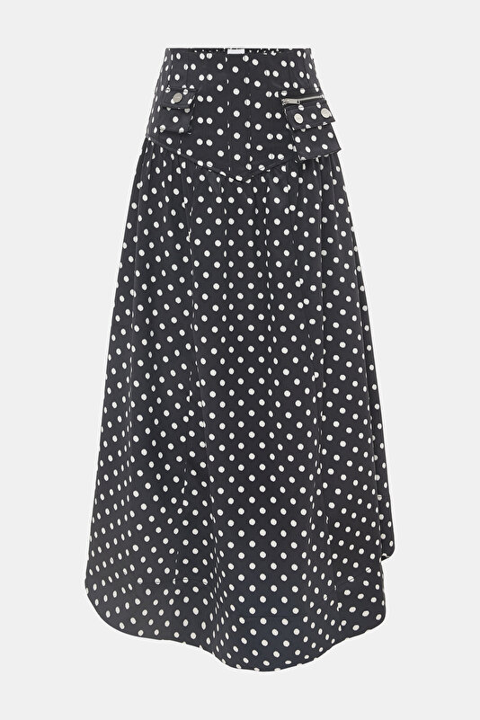 WHITE POLKA-DOT SKIRT 3