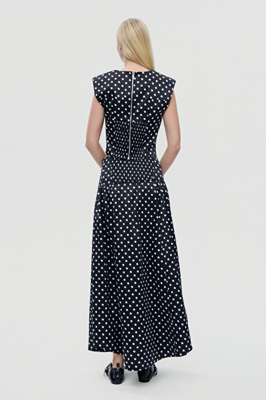 WHITE POLKA-DOT SKIRT 2