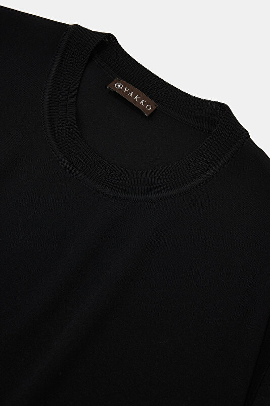BİSİKLET YAKALI KISA KOL TRİKO T-SHIRT 3