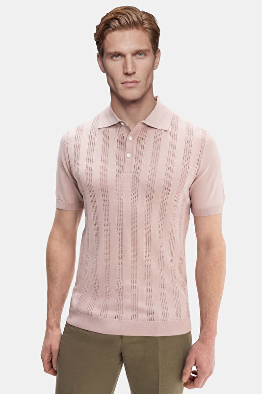 DÜĞMELİ POLO YAKA KISA KOL TRİKO T-SHIRT 4