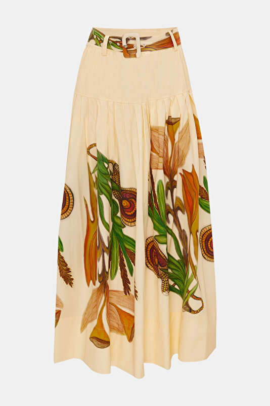 BEIGE SKIRT