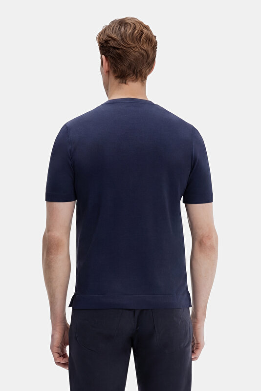 HAKİM YAKALI KISA KOL TRİKO T-SHIRT 2