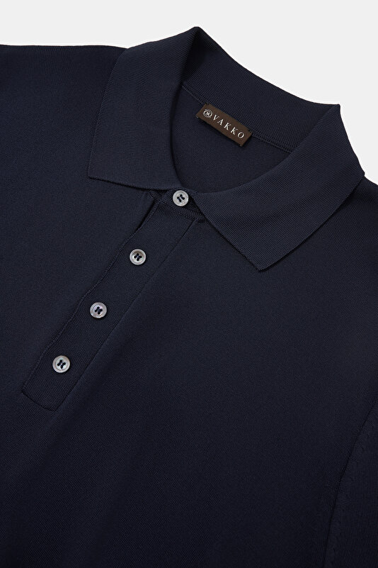 DÜĞMELİ POLO YAKA KISA KOL TRİKO T-SHIRT 3