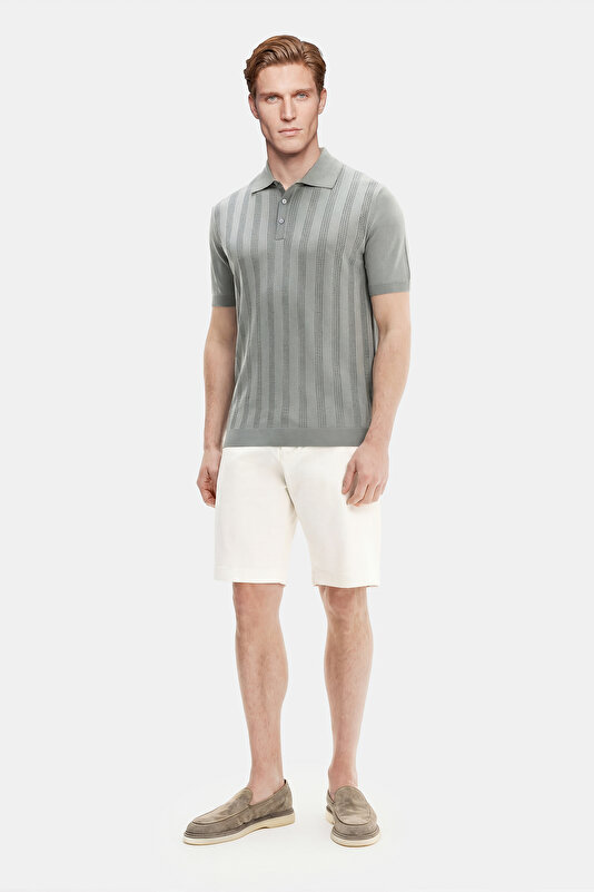 MINT POLO NECK SHORT SLEEVE TSHIRT 4