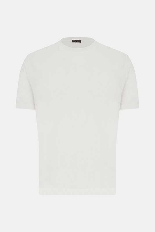 BİSİKLET YAKALI KISA KOL TRİKO T-SHIRT