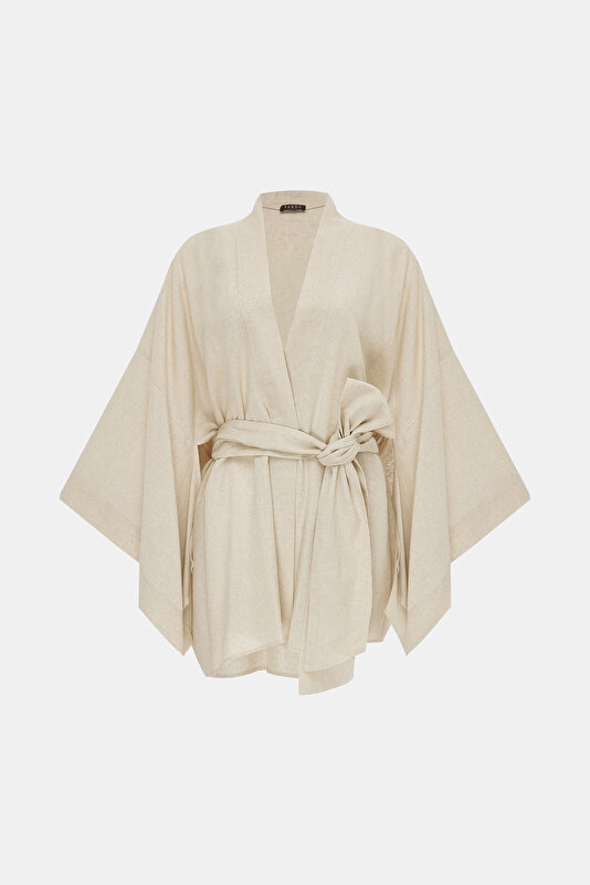 BEIGE KIMONO