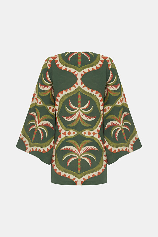 DARK GREEN KAFTA 4