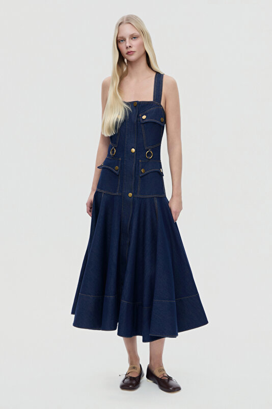 NAVY BLUE DRESS