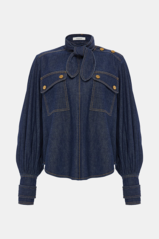 BLUE BLOUSE