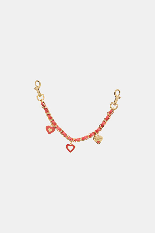 RED MONOGRAM BAG ACCESSORY