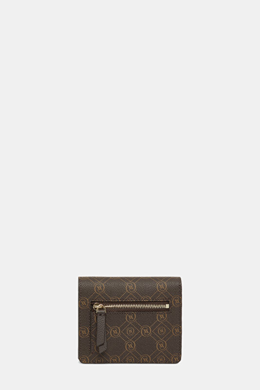 BEIGE MONOGRAM WALLET 3