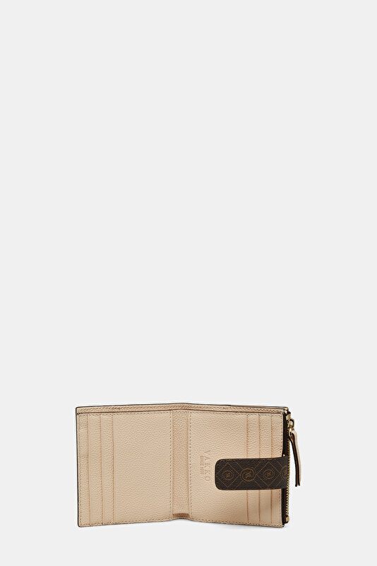 NATURAL MONOGRAM WALLET 4