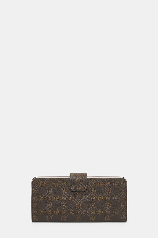 KAHVE MONOGRAM CÜZDAN 3