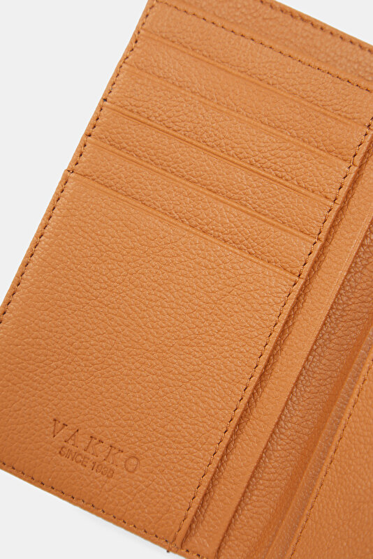 TAN MONOGRAM WALLET 4