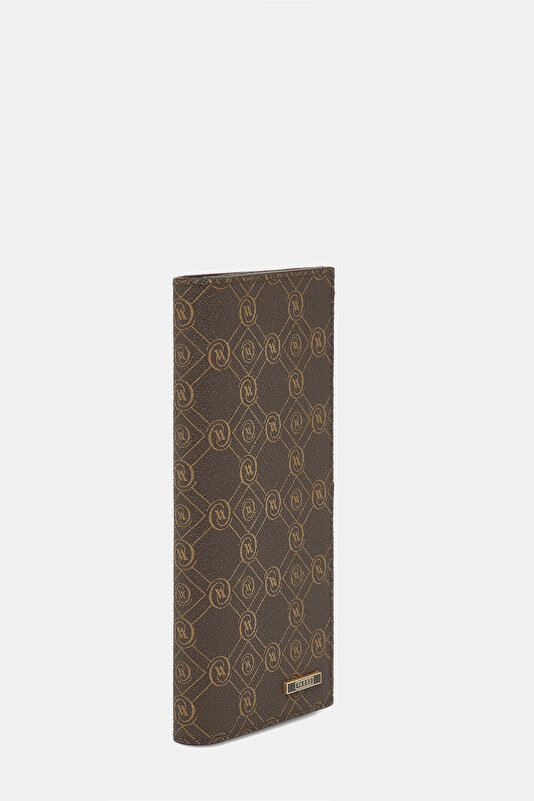 KAHVE MONOGRAM CÜZDAN 2