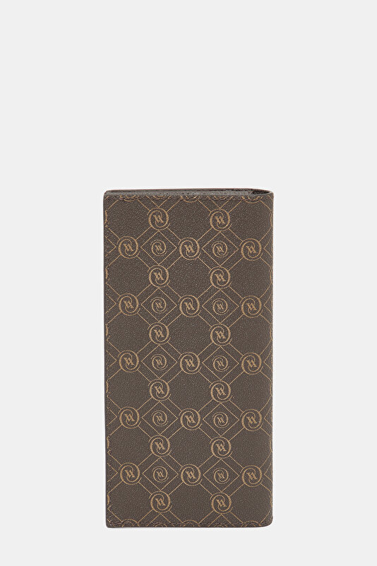 KAHVE MONOGRAM CÜZDAN 3