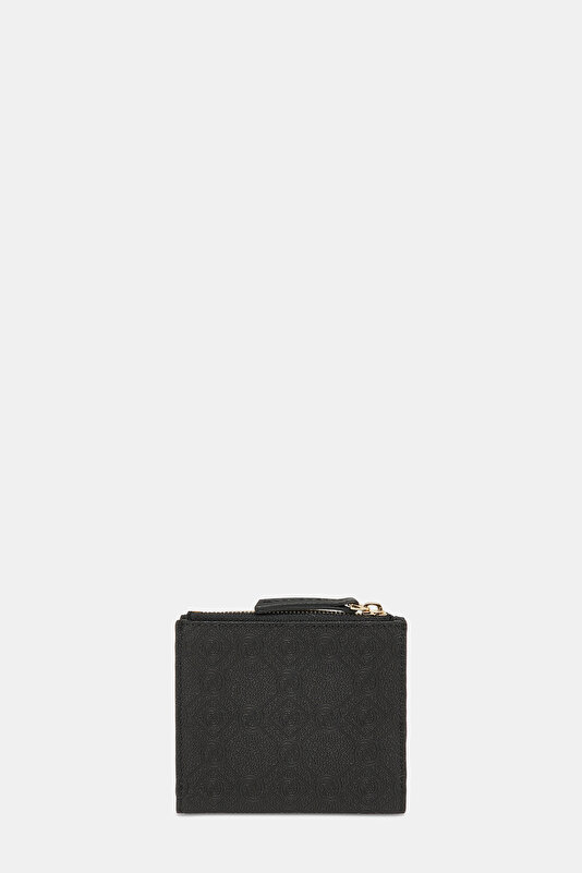 BLACK MONOGRAM WALLET 3