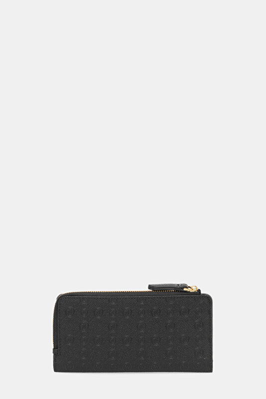 BLACK MONOGRAM WALLET 3