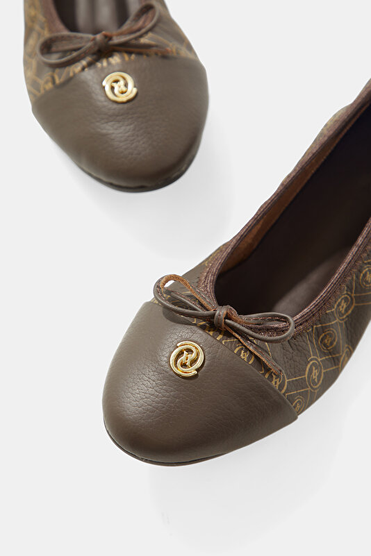 BEIGE FLAT SHOES 4
