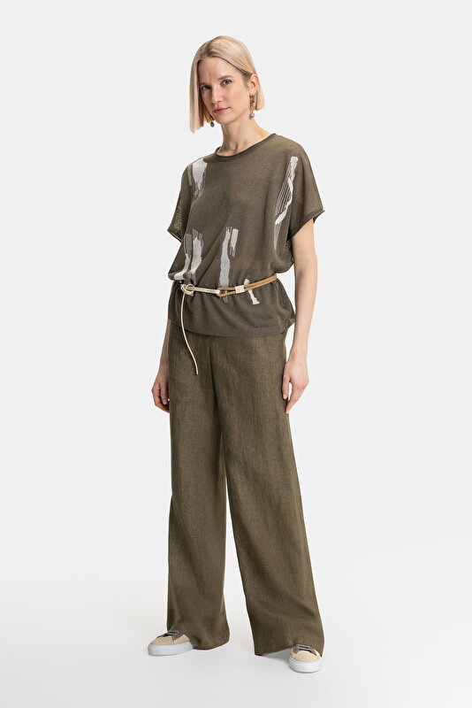 ECRU BASIC / ROUND NECKLINE TRICOT 4