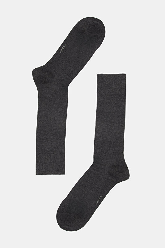 ANTHRACITE MELANGE SOCK 2