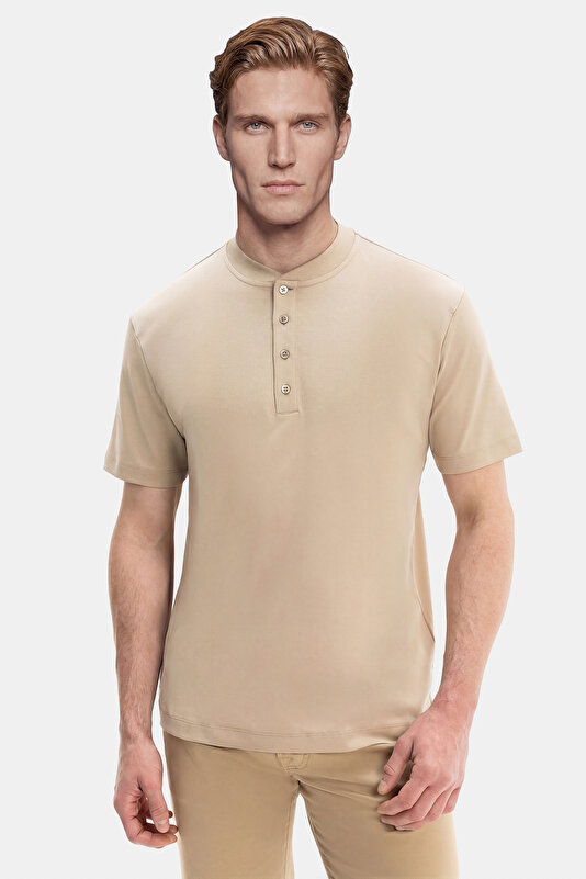 DÜĞMELİ POLO YAKA KISA  KOL T-SHIRT 4