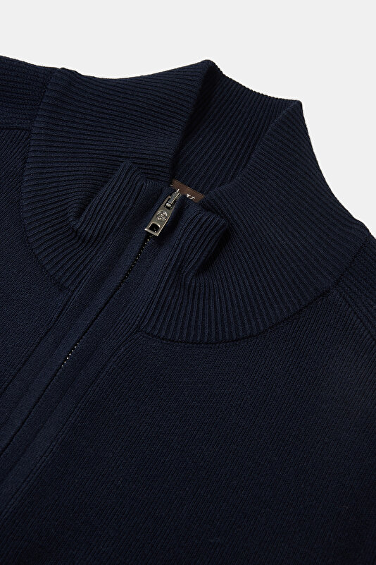 NAVY BLUE 1/2 TURTLENECK TRICOT 3