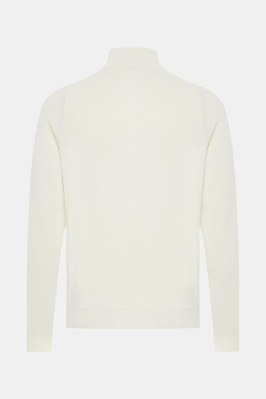 ECRU 1/2 TURTLENECK TRICOT 2