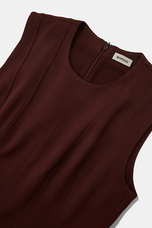 ECRU MIDI DRESS 3