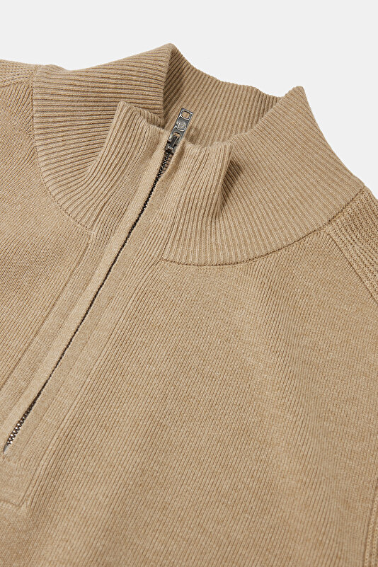 CAMEL 1/2 TURTLENECK TRICOT 3