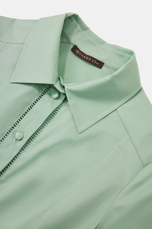 MINT SHORT SLEEVE JUMPSUIT 3