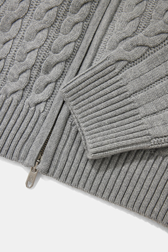 LIGHT GREY KNITTING DESIGN TRICOT 4