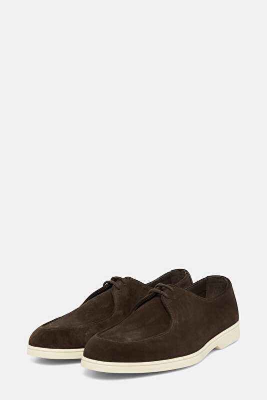 BAĞCIKLI SÜET DERİ SNEAKER 2
