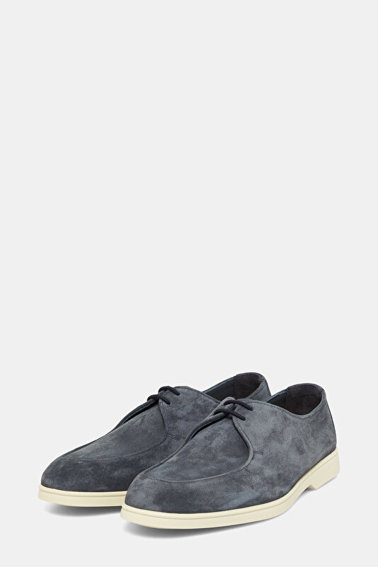 BAĞCIKLI SÜET DERİ SNEAKER 2