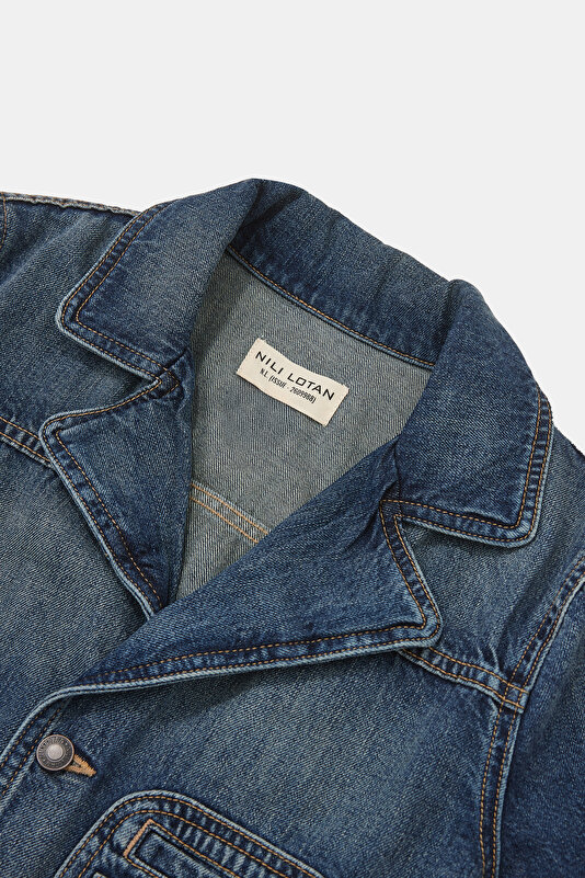 BLUE BUTTONED JACKET 3