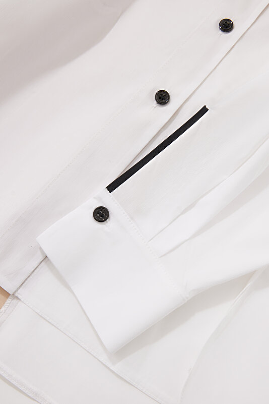 BEIGE LONG SLEEVE SHIRT 4