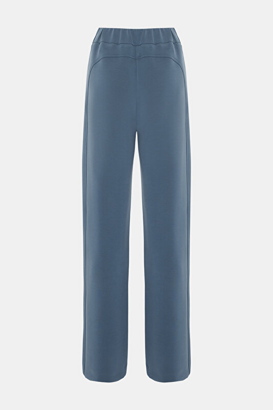 INDIGO STRAIGHT CUT SPORTS TROUSERS 2