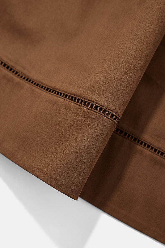 BROWN MIDI SKIRT 4