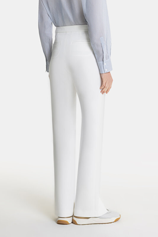 ECRU SKINNY LEG TROUSERS 3