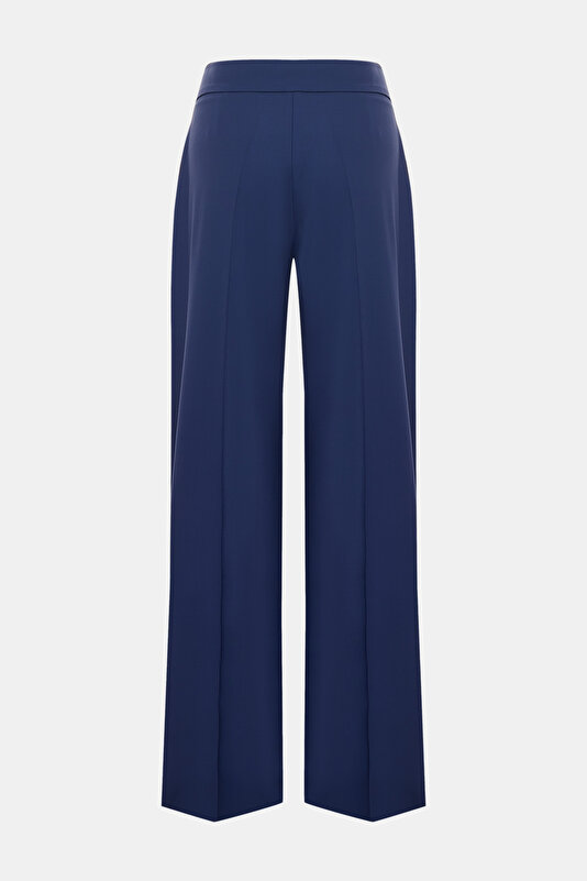 TAN STRAIGHT CUT TROUSERS 2
