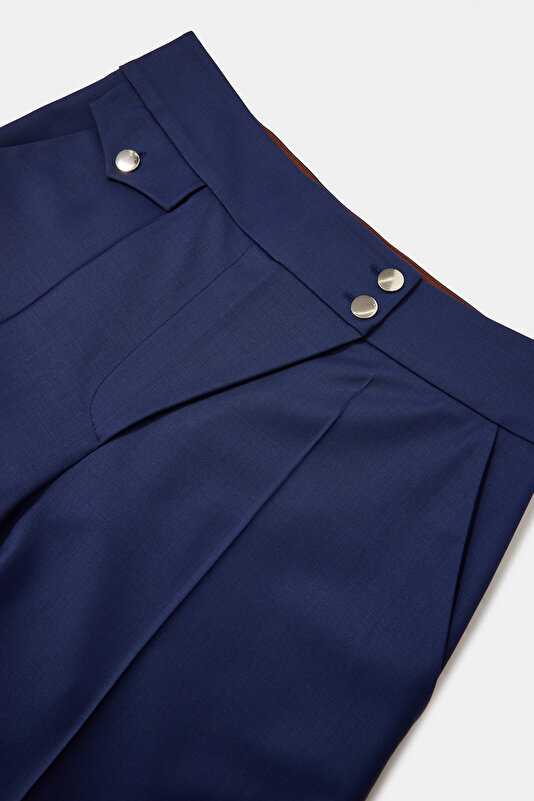 TAN STRAIGHT CUT TROUSERS 3